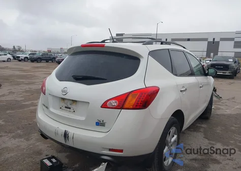 2010 Nissan Murano Sl из США, поврежденный, VIN JN8AZ1MU9AW007934